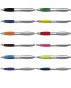 Penna a sfera in plastica, refill blu