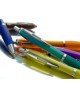 Penna a sfera in plastica, refill blu