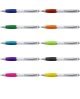 Penna a sfera in plastica, refill blu