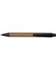 Penna a sfera in bamboo, refill blu