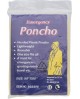 Poncho d'emergenza in polybag