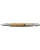 Penna a sfera in bamboo, refill blu