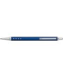 Penna a sfera in alluminio, refill blu