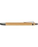 Penna a sfera in bamboo capacitiva, refill nero