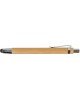 Penna a sfera in bamboo capacitiva, refill nero