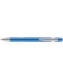 Penna a sfera in alluminio, refill blu