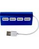 Hub USB in alluminio con quattro porte