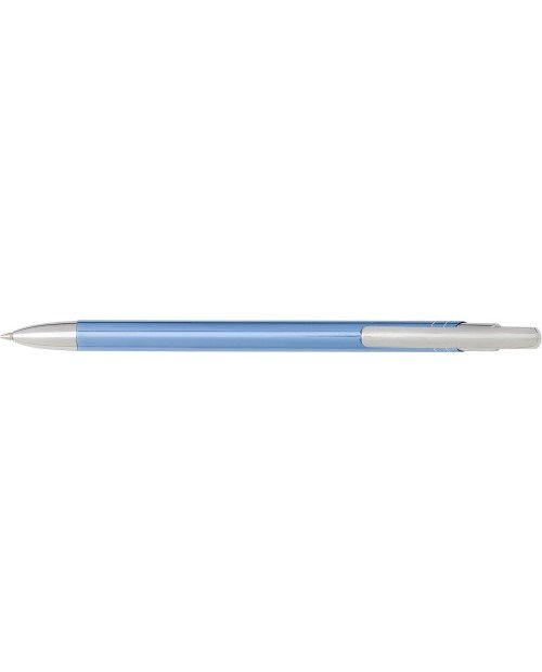 Penna a sfera in alluminio, refill blu