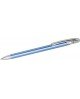 Penna a sfera in alluminio, refill blu