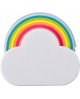 Dispenser memo adesivi a forma di nuvola e arcobaleno
