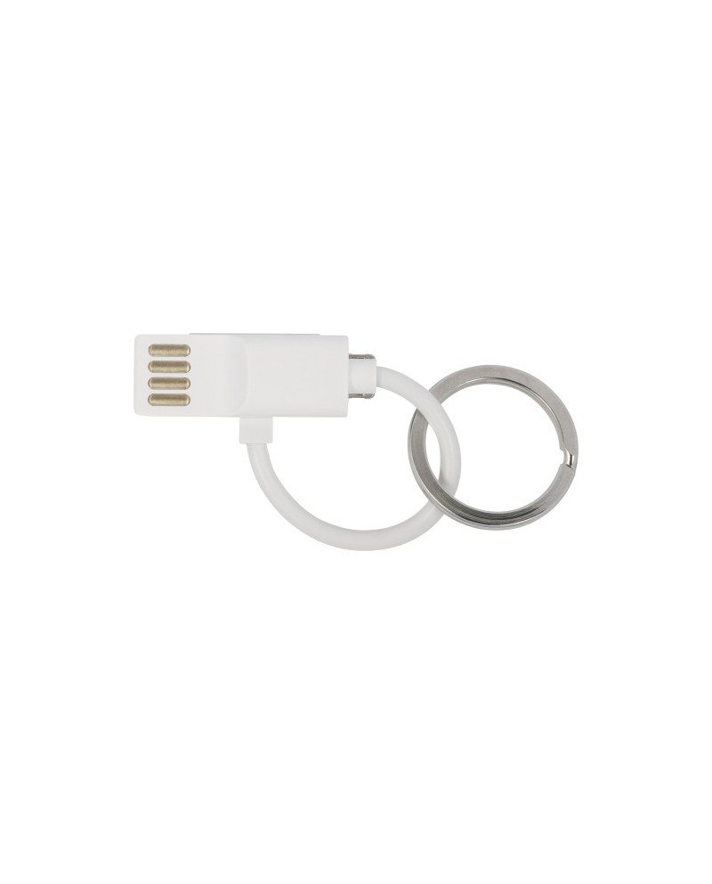 Cavo USB in ABS con portachiavi