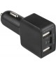 Caricabatterie per auto in ABS USB